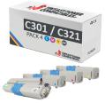 Compatible Pack 4x OKI C301 / C321