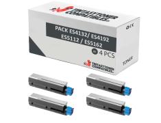 Compatible Pack 4x OKI ES4132 / ES4192 / ES5112 / ES5162