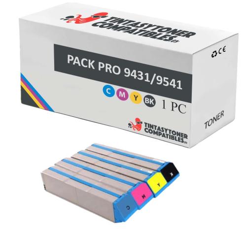 Compatible PACK 4X OKI Pro9431/Pro9541