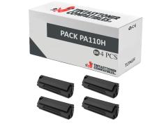 Compatible PACK 4X Pantum PA110H Negro