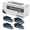 Compatible Pack 4x Pantum PE216 Negro