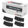 Compatible Pack 4x Pantum TL-5120X Negro