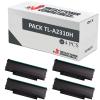 Compatible Pack 4x Pantum TL-A2310H Negro