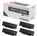 Compatible Pack 4x Pantum TL-A2310H Negro
