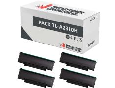 Compatible Pack 4x Pantum TL-A2310H Negro