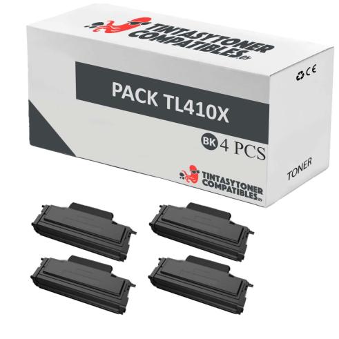 Compatible Pack 4x Pantum TL410X Negro