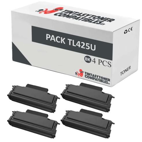 Compatible Pack 4x Pantum TL425U Negro