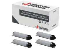 Compatible Pack 4x Ricoh Aficio MP 2554 / MP 2555 / MP 3054 / MP 3554 / MP 4054 / MP 5054 / MP 6054 Negro