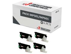 Compatible Pack 4x Ricoh Aficio MP501 / MP601