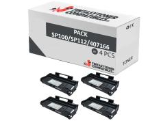 Compatible Pack 4x Ricoh Aficio SP 100 / SP 112