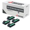 Compatible Pack 4x Ricoh Aficio SP 200 / 201 / 203 / 204 / 211 / 212 / 213