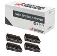 Compatible Pack 4x Ricoh Aficio SP 3500 / SP 3510