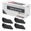 Compatible Pack 4x Ricoh Aficio SP 3710