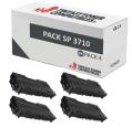 Compatible Pack 4x Ricoh Aficio SP 3710