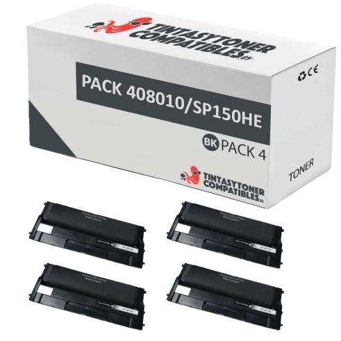 Compatible Pack 4x Ricoh Aficio SP150