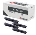 Compatible Pack 4x Ricoh SP230 Negro