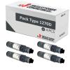 Compatible Pack 4x Ricoh Type 1270D