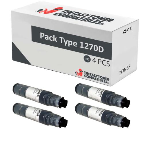 Compatible Pack 4x Ricoh Type 1270D