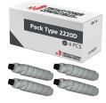 Compatible Pack 4x Ricoh Type 2220D