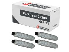 Compatible Pack 4x Ricoh Type 2220D