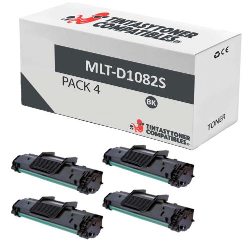 Compatible Pack 4x Toner MLT-D1082 / MLT-D108 / ML-1640 / ML-2240