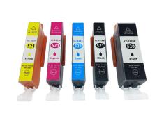 Compatible Pack 5 x Canon PGI 520 CLI 521
