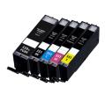 Compatible Pack 5 x Canon PGI 550 CLI 551