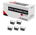 Compatible Pack 5x Cinta Matricial CITIZEN DP600 Negro/Rojo