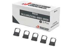 Compatible PACK 5X Cinta Matricial FUJITSU DL1100 Negra