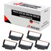 Compatible Pack 5x Epson ERC30 ERC34 ERC38 Negro/Rojo