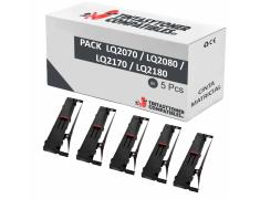 Compatible PACK 5X EPSON LQ2070 / LQ2080 / LQ2170 / LQ2180 Cinta Matricial