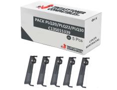Compatible Pack 5x Epson PLQ20/PLQ22/PLQ30 Cinta Matricial Negra