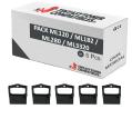 Compatible Pack 5x OKI ML120 / ML182 / ML280 / ML3320 Negra Cinta Matricial