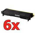 Compatible Pack 6 x Brother TN-2005