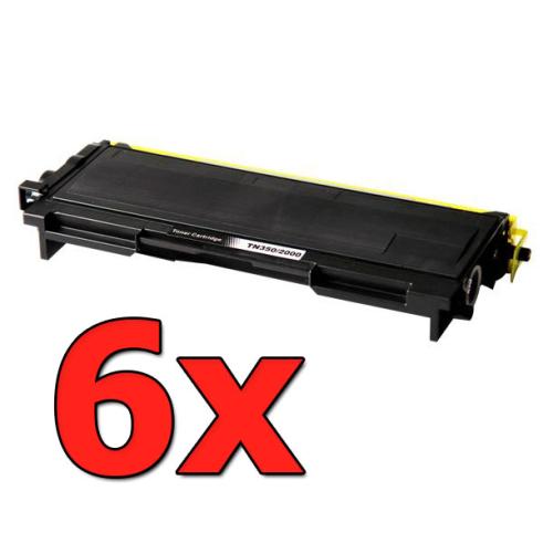 Compatible Pack 6 x Brother TN-2005