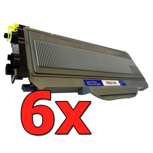 Compatible Pack 6 x BROTHER TN-2120