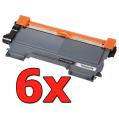 Compatible Pack 6 x BROTHER TN-2220