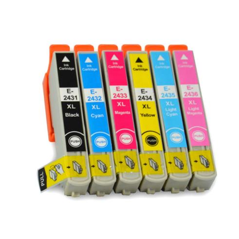 Compatible Pack 6 x Epson T2431/2/3/4/5/6