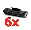 Compatible Pack 6 x HP C3906A