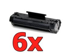 Compatible Pack 6 x HP C3906A