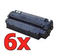 Compatible Pack 6 x HP C7115A Negro