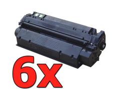 Compatible Pack 6 x HP C7115A Negro