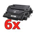 Compatible Pack 6 x HP CE255A Premium