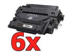 Compatible Pack 6 x HP CE255A Premium