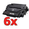 Compatible Pack 6 x HP CE255X Premium