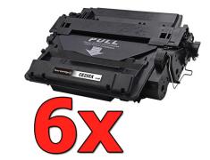 Compatible Pack 6 x HP CE255X Premium