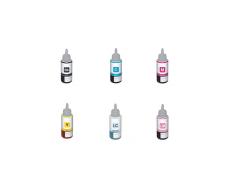 Compatible Pack 6x Epson T6731/2/3/4/5/6 Botellas de Tinta