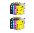 Compatible Pack 8 x Brother LC-123 Premium