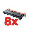 Compatible Pack 8 X Brother TN-2420