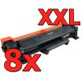 Compatible Pack 8 X Brother TN-2420 XXL